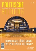 Cover: Demokratief&ouml;rderung vs. Politische Bildung? - Wochenschau Verlag