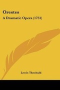 Cover: Orestes - Kessinger Publishing Co