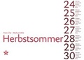 Cover: Herbstsommer - SchriftStella