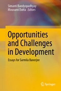 Cover: Opportunities and Challenges in Development - Springer