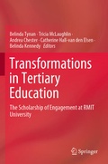Cover: Transformations in Tertiary Education - Springer