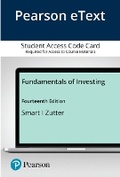 Cover: Fundamentals of Investing - Pearson