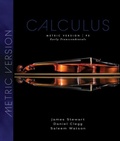 Cover: Calculus: Early Transcendentals, Metric Edition - Brooks/Cole