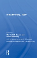 Cover: India Briefing, 1989 - Routledge