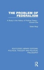 Cover: The Problem of Federalism - Routledge
