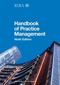 Cover: RIBA Architect's Handbook of Practice Management - RIBA Publishing
