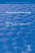 Cover: Modern German Sociology - Routledge