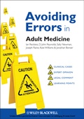 Cover: Avoiding Errors in Adult Medicine - Wiley-Blackwell