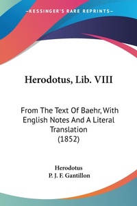 Abbildung von: Herodotus, Lib. VIII - Kessinger Publishing
