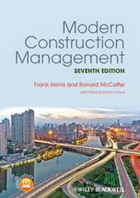 Enlarge image Cover: Modern Construction Management - Wiley-Blackwell