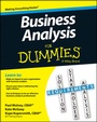 Cover: Business Analysis For Dummies - Wiley
