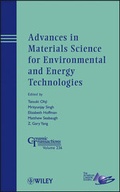Cover: Advances in Materials Science for Environmental and Energy Technologies - Wiley