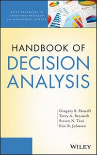 Enlarge image Cover: Handbook of Decision Analysis - Wiley