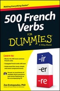 Cover: 500 French Verbs For Dummies - Wiley