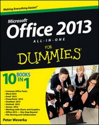 Enlarge image Cover: Office 2013 All-in-One For Dummies - Wiley