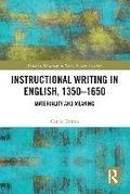 Cover: Instructional Writing in English, 1350-1650 - Taylor & Francis