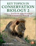 Cover: Key Topics in Conservation Biology 2 - Wiley