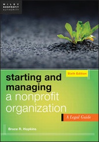 Abbildung von: Starting and Managing a Nonprofit Organization - Wiley