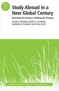 Cover: Study Abroad in a New Global Century - Jossey-Bass