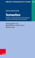 Cover: Textwelten - Vandenhoeck & Ruprecht