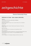 Cover: Reflections on Camps - Space, Agency, Materiality - V&R unipress