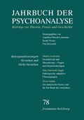 Cover: Melancholie und >entliehenes Schuldgef&uuml;hl< - frommann-holzboog Verlag Jahrbuch der Psychoanalyse