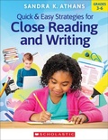 Cover: Quick & Easy Strategies for Close Reading and Writing - Scholastic US