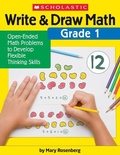 Cover: Write & Draw Math: Grade 1 - Scholastic Teaching Resources
