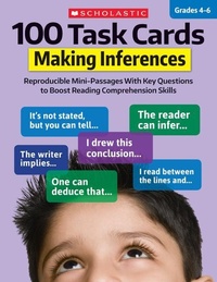 Enlarge image Cover: 100 Task Cards: Making Inferences - Scholastic Teaching Resources