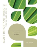 Cover: The Most Important Thing You'll Ever Study - Crossway Books