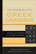 Cover: Intermediate Greek Grammar - Baker Academic, Div of Baker Publishing Group
