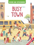 Cover: Busy Town Sticker and Activity Book - Clever Media Group