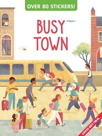 Enlarge image Cover: Busy Town Sticker and Activity Book - Clever Media Group