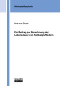 Cover: Ein Beitrag zur Berechnung der Lebensdauer von Rollbalgluftfedern - Shaker