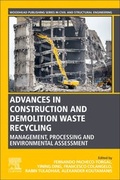 Cover: Advances in Construction and Demolition Waste Recycling - Woodhead Publishing