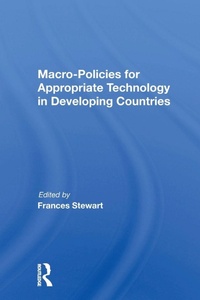 Enlarge image Cover: Macro Policies For Appropriate Technology In Developing Countries - Routledge