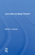 Cover: Lectures On Game Theory - CRC Press