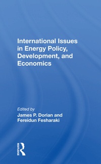 Enlarge image Cover: International Issues In Energy Policy, Development, And Economics - Routledge