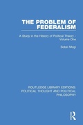 Cover: The Problem of Federalism - Routledge