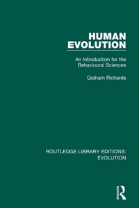 Enlarge image Cover: Human Evolution - Routledge