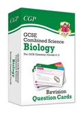 Cover: GCSE Combined Science: Biology OCR Gateway Revision Question Cards - Coordination Group Publications Ltd (CGP)