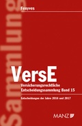 Cover: Versicherungsrechtliche Entscheidungen VersE - Manz