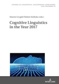 Cover: Cognitive Linguistics in the Year 2017 - Peter Lang Verlag