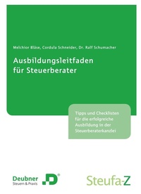 Abbildung von: Ausbildungsleitfaden für Steuerberater - Deubner Verlag GmbH & Co. KG