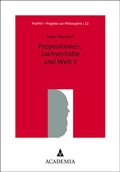 Cover: Propositionen, Sachverhalte und Welt 3 - academia