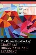 Cover: The Oxford Handbook of Group and Organizational Learning - Oxford University Press Inc