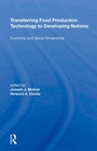 Cover: Transferring Food Production Technology To Developing Nations - Routledge