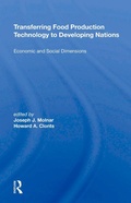 Cover: Transferring Food Production Technology To Developing Nations - Routledge