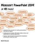 Cover: Microsoft PowerPoint 2019 In 90 Pages - Belleyre Books