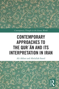 Abbildung von: Contemporary Approaches to the Qur?an and its Interpretation in Iran - Routledge